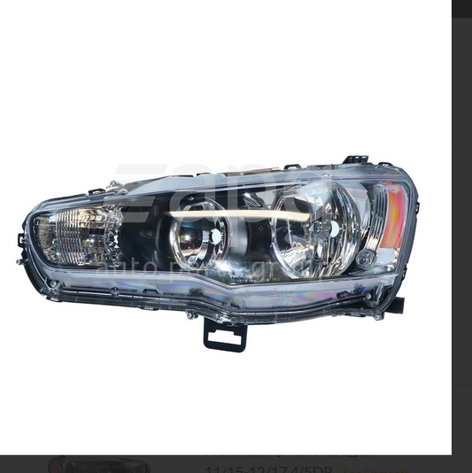 NEW PASSENGER HEADLIGHT LAMP FOR Mitsubishi Lancer CF 11/2015-12/2017 SEDAN-HATC