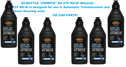 X6-BOTTLE-Automatic Transmission Oil PENRITE ATFDX3001  ATF DX-III (Mineral)