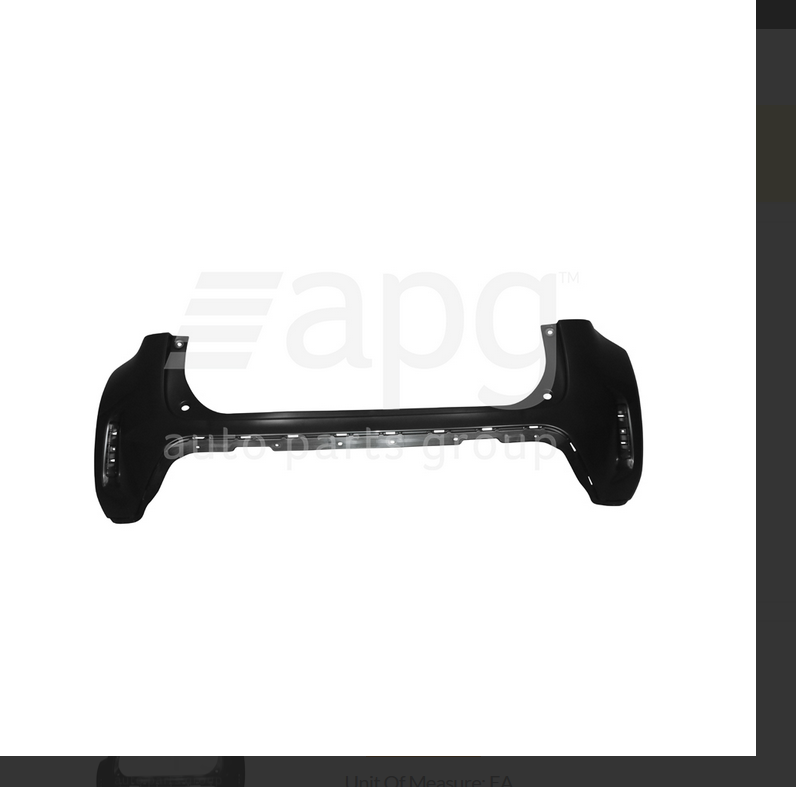 GENUINE REAR BUMPER BAR FOR TOYOTA YARIS CROSS 8/2020-ON