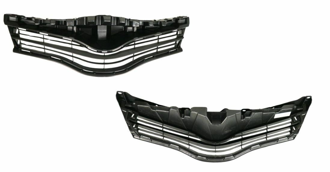 NEW FRONT GRILLE FOR TOYOTA YARIS NCP130/NCP131 HATCH 11/2011 ~ 2014 BLACK