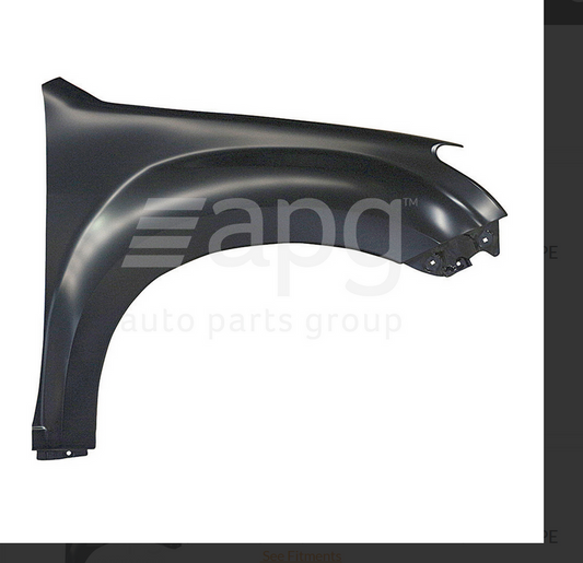 NEW RIGHT FRONT GUARD FOR ISUZU D-MAX 6/12-1/17 2WD HIGHRIDE / 4WD TYPE DMAX