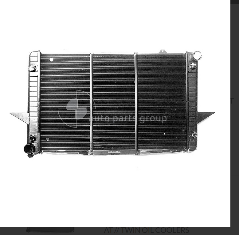 NEW RADIATOR FOR Volvo S70-V70 4/1997-2004 2.3L,2.5L B52 5CYL SINGLE OIL COOLER