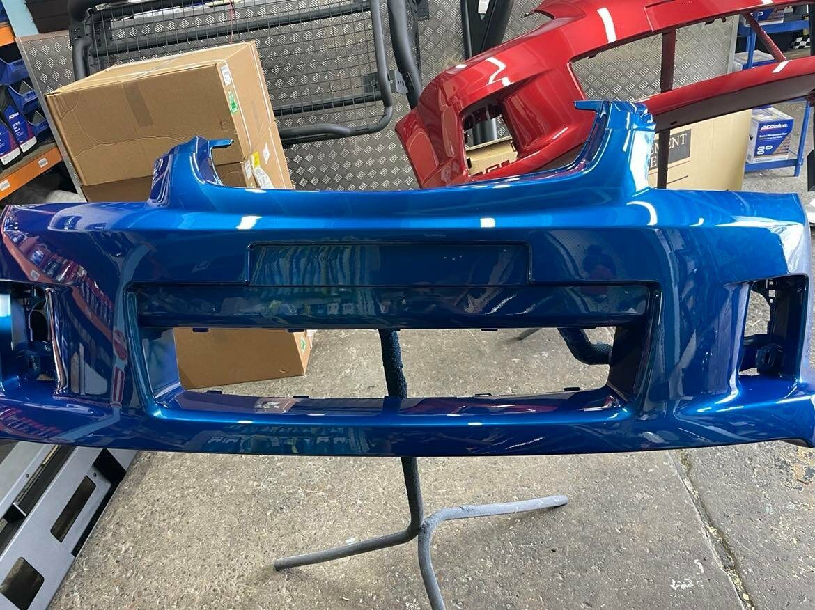 FRONT BUMPER BAR FOR HOLDEN COMMODORE VE SS SV6 SERIES 1 VOODOO BLUE COLOUR