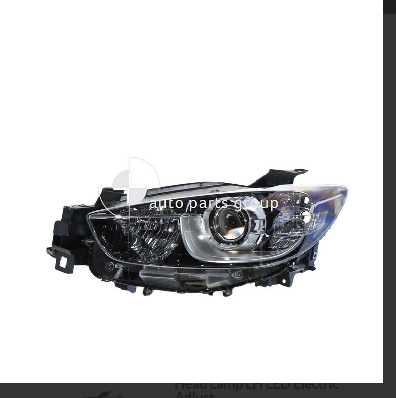 GENUINE LEFT HEADLIGHT FOR MAZDA CX-5 2/12-12/14 BI XENON ADAPTIVE ELECTRIC ADJU