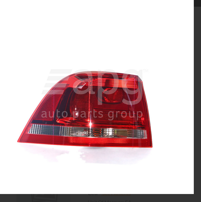 GENUINE LEFT TAIL LIGHT FOR VW VOLKSWAGEN TOUAREG 7P 7/2015-1/2019 WAGON