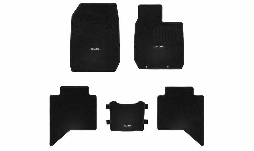 New Genuine FLOOR Carpet Mats FOR Isuzu DMAX 2021-2023 Front & Rear Set