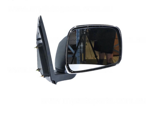 CHROME DOOR MIRROR DRIVERS SIDE FOR NISSAN NAVARA 5/2005-1/2010