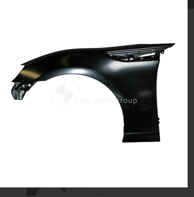 GENUINE LEFT FRONT GUARD FOR SUBARU BRZ 7/2012-10/2016 Coupe