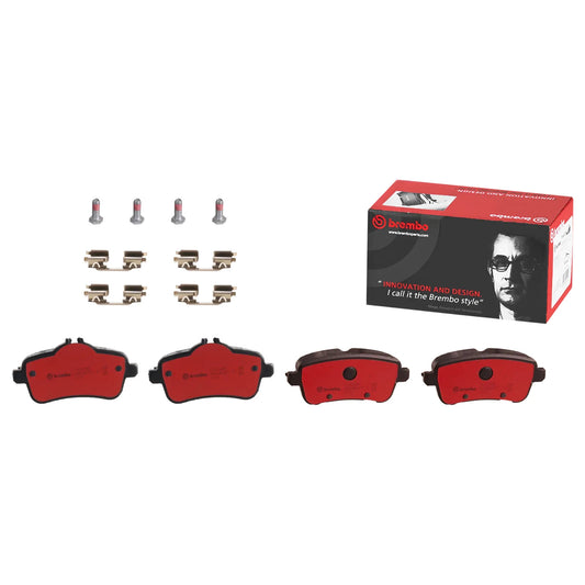 Brembo REAR Brake Pad Set For Mercedes-Benz A-Class (W176): A 45 AMG 4-matic