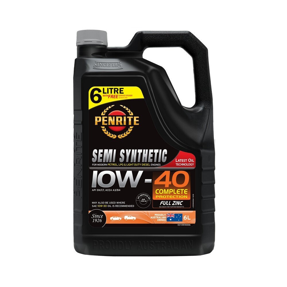 6-Litre- ENGINE OIL *PENRITE* ED10W40006 EVERYDAY 10W-40 (SEMI SYNTHETIC)