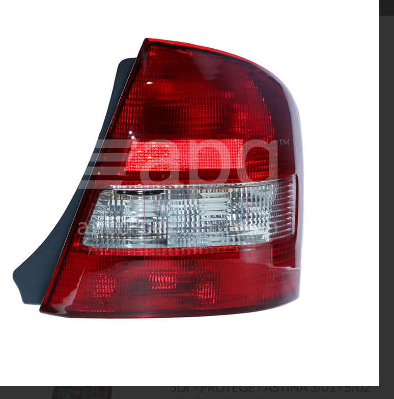 NEW RIGHT TAILLIGHT REAR LAMP FOR MAZDA 323 BJ SEDAN 9/1998-5-2002