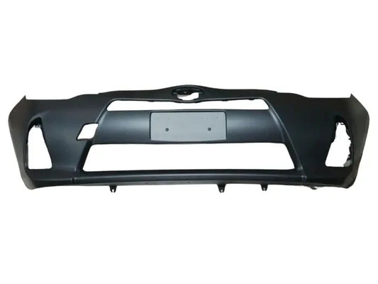NEW FRONT BAR BUMPER COVER FOR TOYOTA PRIUS-C NHP10 12/11-02/15 TRIANGLE FOG LIG