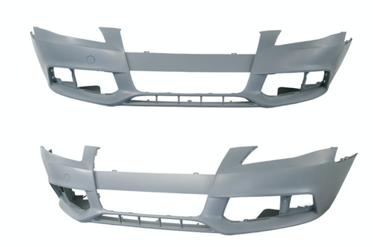 NEW FRONT BAR BUMPER FOR AUDI A4 B8 01/2008-05/2012 NO SENSOR NO WASHER TYPE