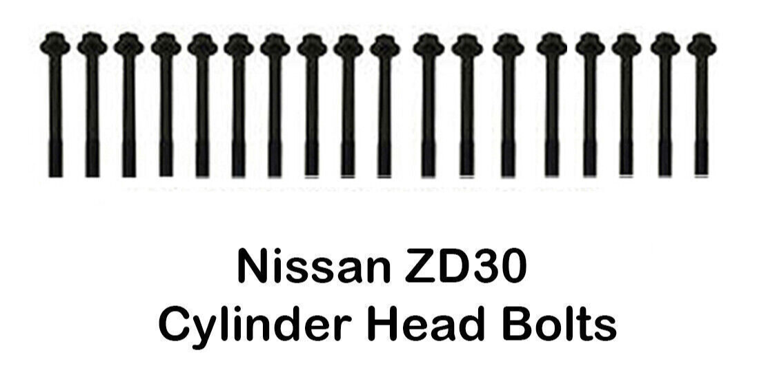 NEW Cylinder Head Bolts Set FOR Nissan Navara D22 2001 - 2008 Diesel