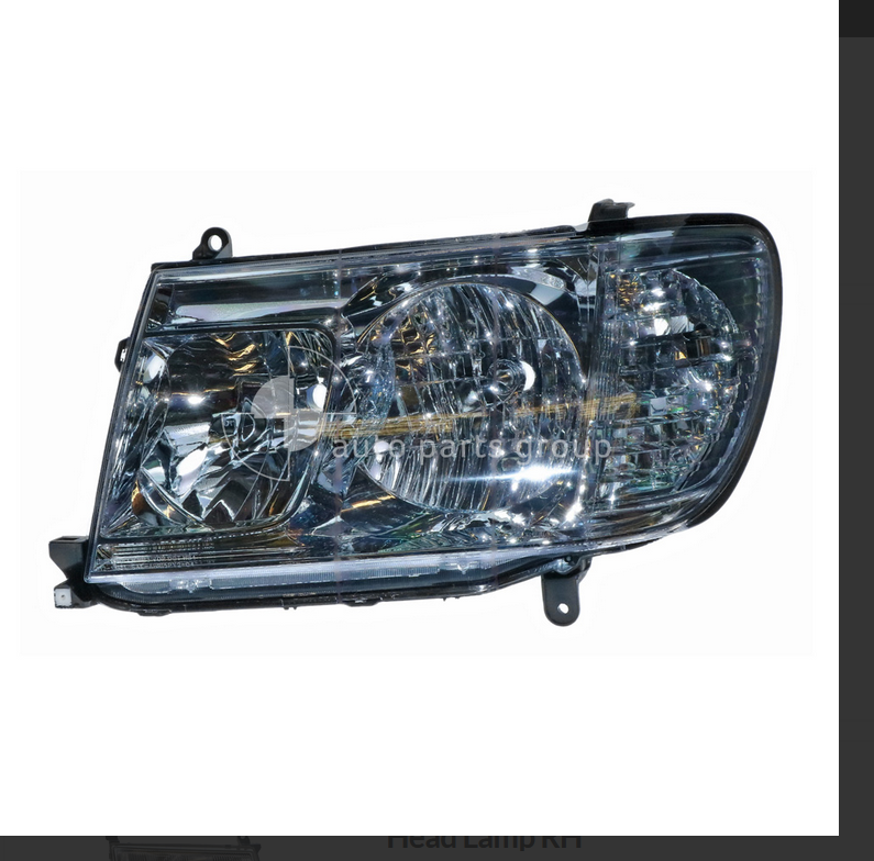 NEW LEFT HEADLIGHT LAMP FOR TOYOTA LANDCRUISER 100-SERIES 5/2005-7/2007
