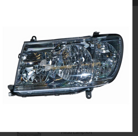 NEW LEFT HEADLIGHT LAMP FOR TOYOTA LANDCRUISER 100-SERIES 5/2005-7/2007