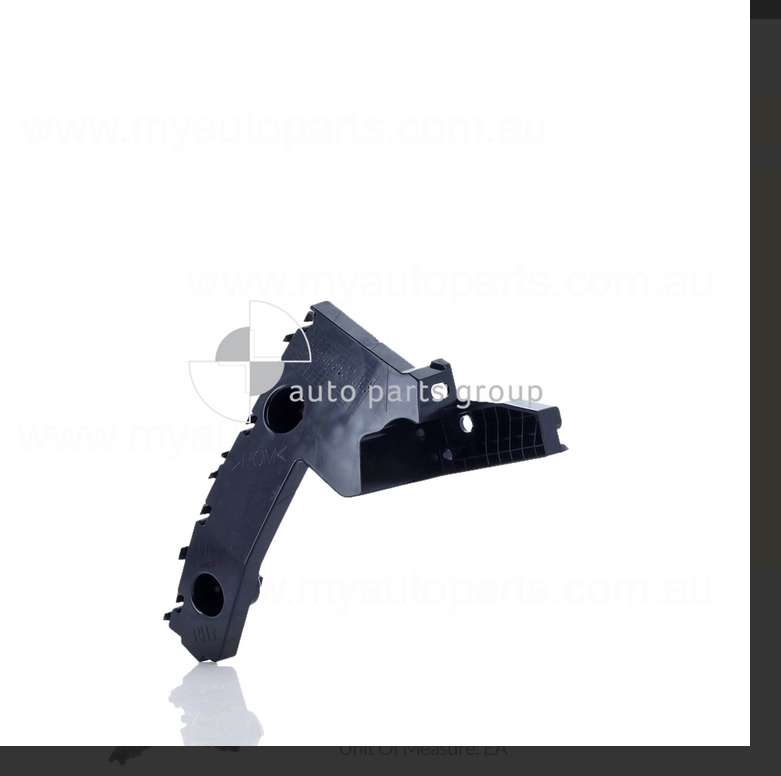 GENUINE Front Bar Slide RIGHT BRACKET FOR HMAZDA BT50 4X2 7/2020-11/2021 RG04