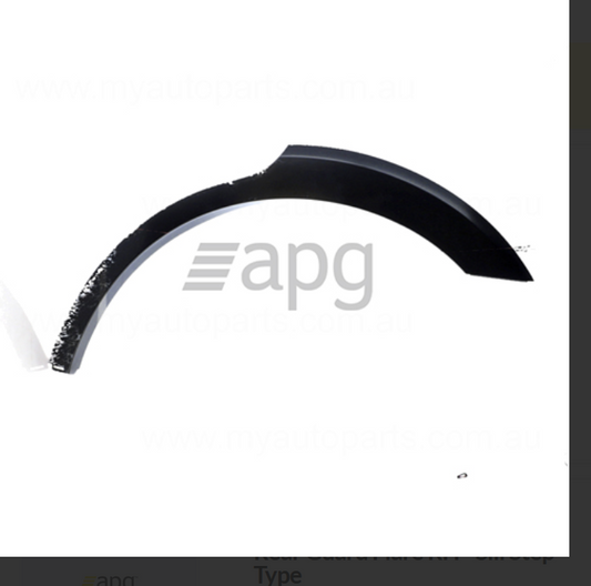 GENUINE LEFT REAR GUARD FLARE FOR HOLDEN CAPTIVA CG-2 10/2015-8/2018