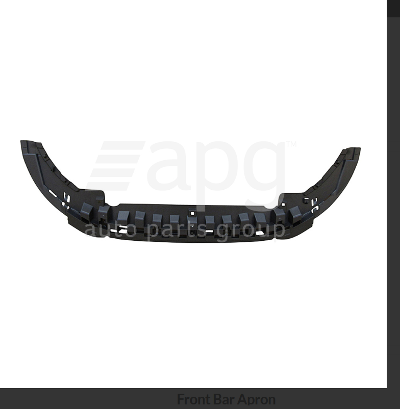 GENUINE FRONT BUMPER BAR MOULD APRON FOR Audi A3 8V S3 5/13-5/16 4-DOOR S-LINE