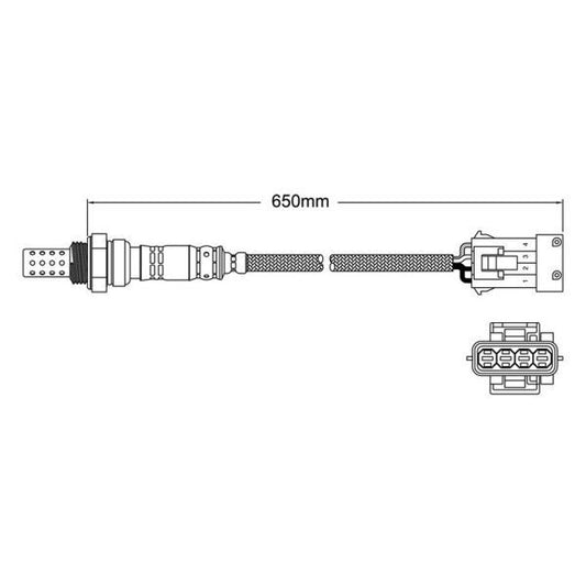 NEW Exhaust O2 Oxygen Sensor FOR Mini Cooper / Clubman / Hatch / JCW: R55, R56,