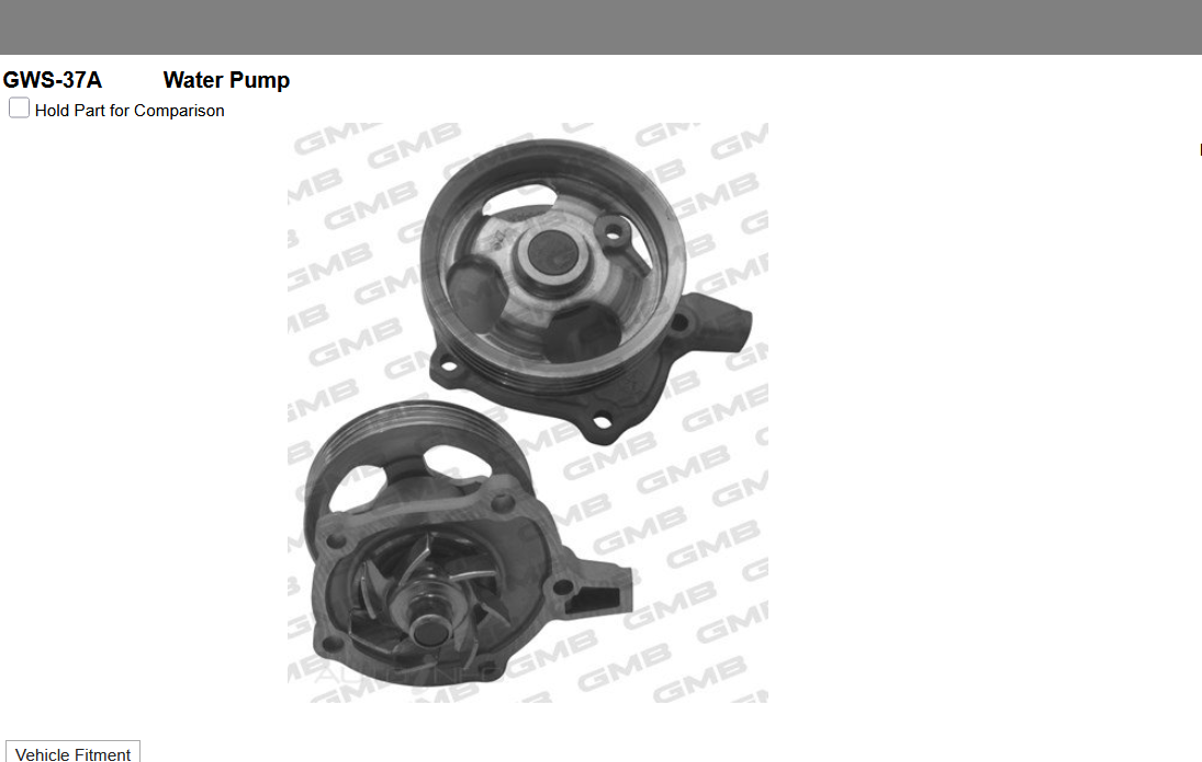GENUINE GMB WATER PUMP+GASKET+SILICONE FOR SUZUKI CARRY 0.7L 2001-2007 K6A