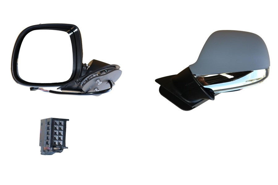 NEW LEFT SIDE DOOR MIRROR FOR VOLKSWAGEN AMAROK 09/2016-ON NON AERIAL HEATED+FOL