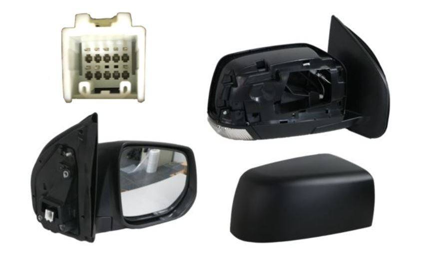NEW RIGHT SIDE DOOR MIRROR FOR ISUZU MU-X 2WD/4WD 11/13-01/17 FOLDING-TYPE 8-PIN