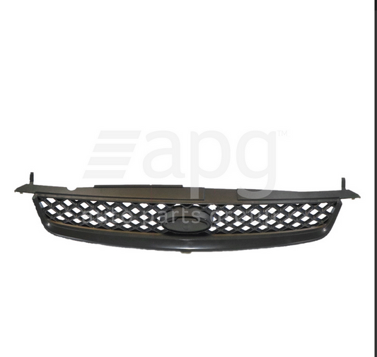 NEW FRONT BAR GRILLE GREY FOR FORD FIESTA 10/2005-8/2008 3/5DOOR