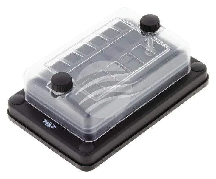 NEW HEAVY DUTY  12 WAY FUSE BOX W/PROOF ATS BLADE FUSE 1 IN 12 OUT LED