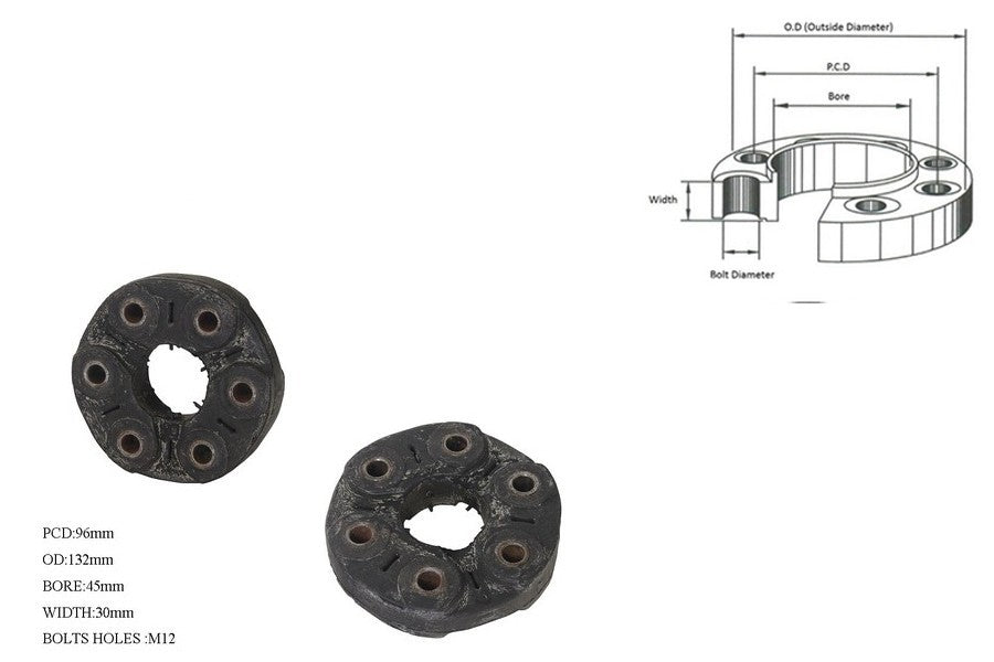 NEW TAIL SHAFT COUPLING FOR FORD TERRITORY SX/SY 05/2004 ~ 05/11 TAILSHAFT MOUNT