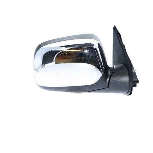 NEW RIGHT DOOR MIRROR FOR HOLDEN RODEO RA 3/03-8/05 ELECTRIC-SAIL MOUNT-CHROME