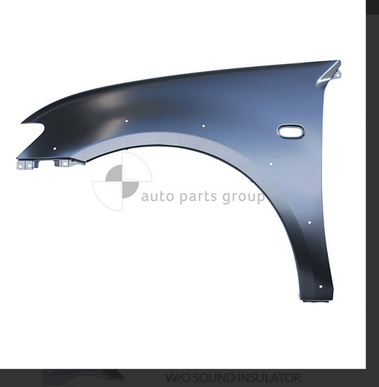 GENUINE LEFT FRONT GUARD FOR MITSUBISHI CHALLENGER  9/2009-6/2013 W/O SOUND INS