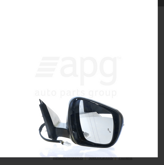 GENUINE RIGHT DOOR MIRROR FOR Nissan NAVARA D23 12/2020-ON BLINKER TYPE