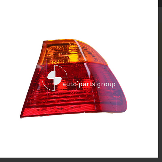 NEW DRIVER TAIL LIGHT LAMP FOR BMW E46 9/1998-9/2001 4-DOOR SEDAN RED/AMBER