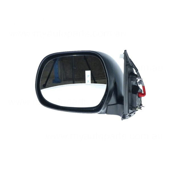 GENUINE LEFT DOOR MIRROR FOR Toyota HIACE 1/05-12/13 BLACK COMPLETE MIRROR