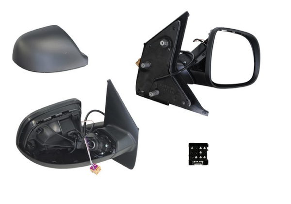 NEW RIGHT SIDE DOOR MIRROR FOR VOLKSWAGEN TRANSPORTER T5 10/09-06/15 NON-AERIAL