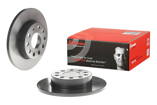 Brembo REAR Disc Brake Rotor FOR Audi A3 1.6 8P1 2003-2012 *256MM*