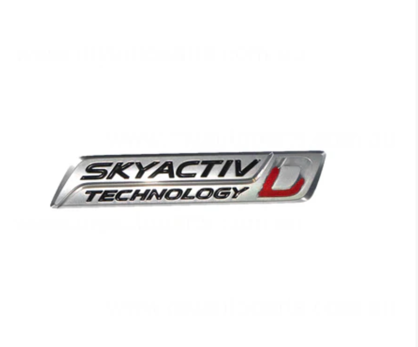 Genuine REAR TAIL GATE BADGE EMBLEM FOR MAZDA CX-5 11/17-4/2020 SkyActiv Diesel