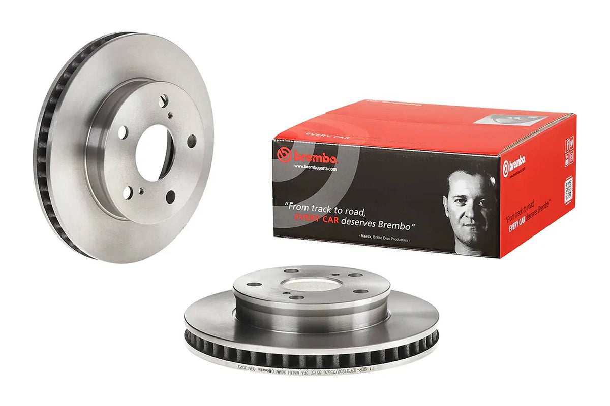 Brembo FRONT Disc Brake Rotor FOR Toyota Hilux 2.7L TGN16 2005-2008 *255MM-DISC