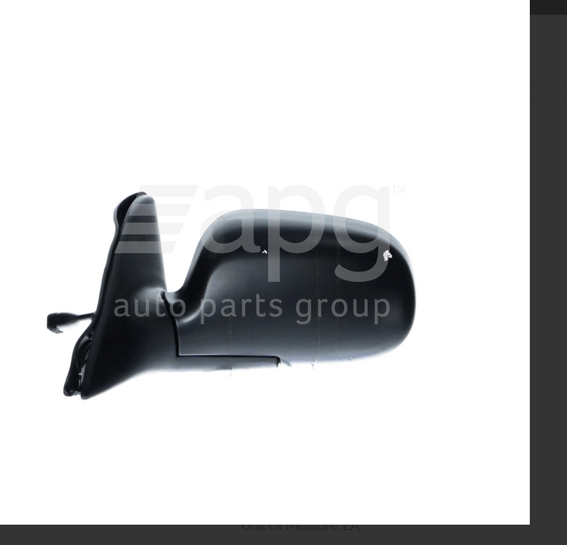 NEW LEFT FRONT MANUAL DOOR MIRROR FOR TOYOTA COROLLA 7/1994-6/1996 4-5 DOOR