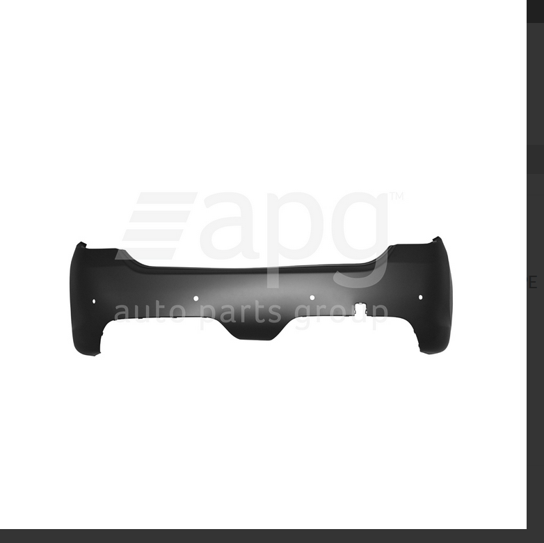 Genuine REAR BAR COVER BUMPER FOR Peugeot 308 T7 2/08-7/11 COUPE WITH SENSOR TYP
