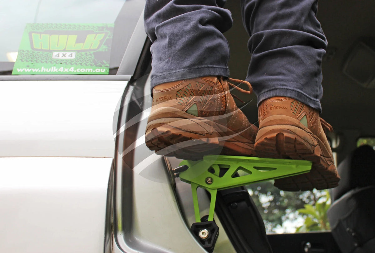 NEW HEAVY DUTY ADJUSTABLE VEHICLE DOOR STEP GAIN ACCESS TO THE ROOF EASILY