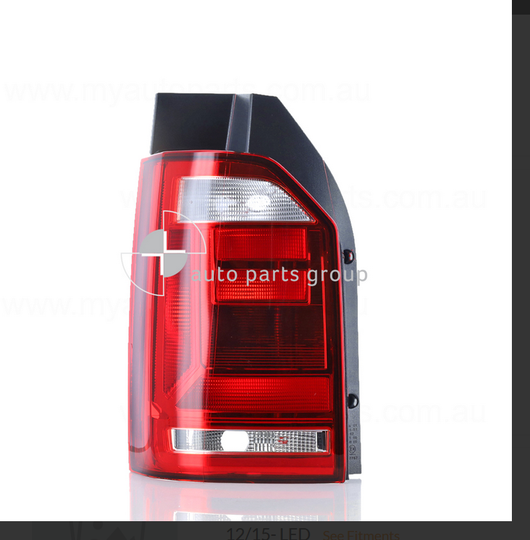 NEW LEFT SIDE TAIL LIGHT FOR VW Volkswagen Transporter T6 VAN 7/2015-6/2020