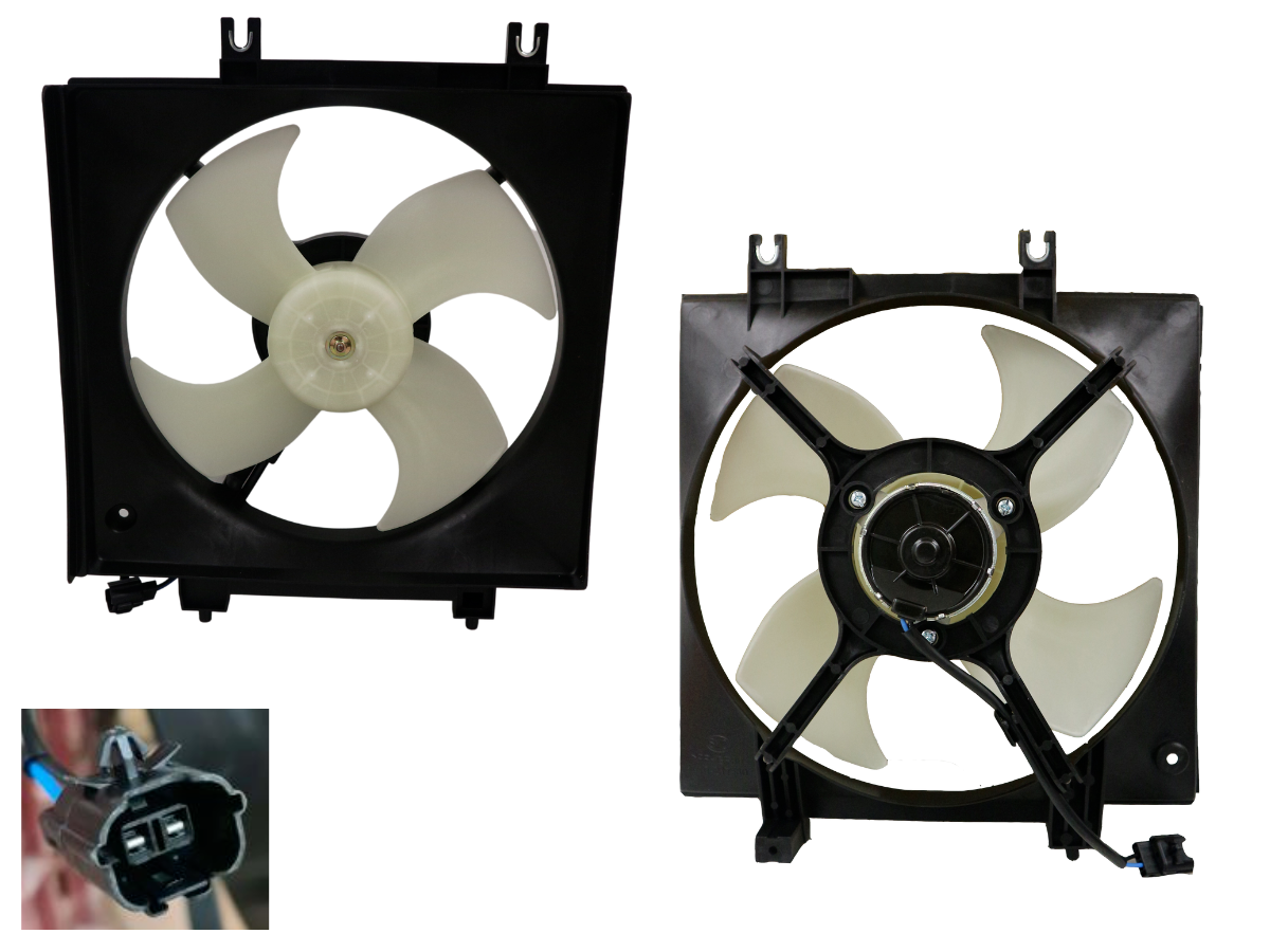 NEW AC CONDENSER FAN FOR SUBARU LIBERTY BL 09/2003-09/2009 2.0-2.5L NON TURBO MO
