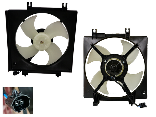 NEW AC CONDENSER FAN FOR SUBARU LIBERTY BL 09/2003-09/2009 2.0-2.5L NON TURBO MO