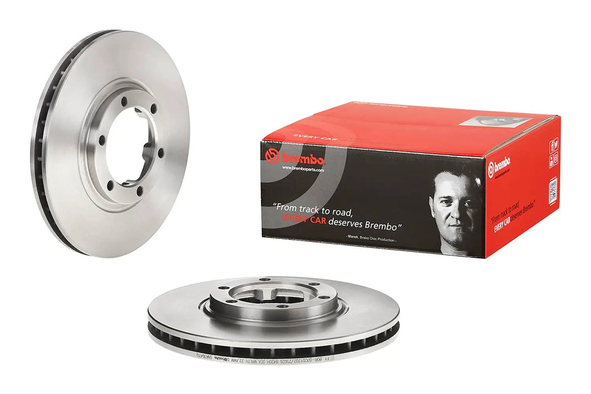 Brembo FRONT Disc Brake Rotor FOR Mitsubishi Triton 2.4 MK 1996-2006 *254MM-DISC