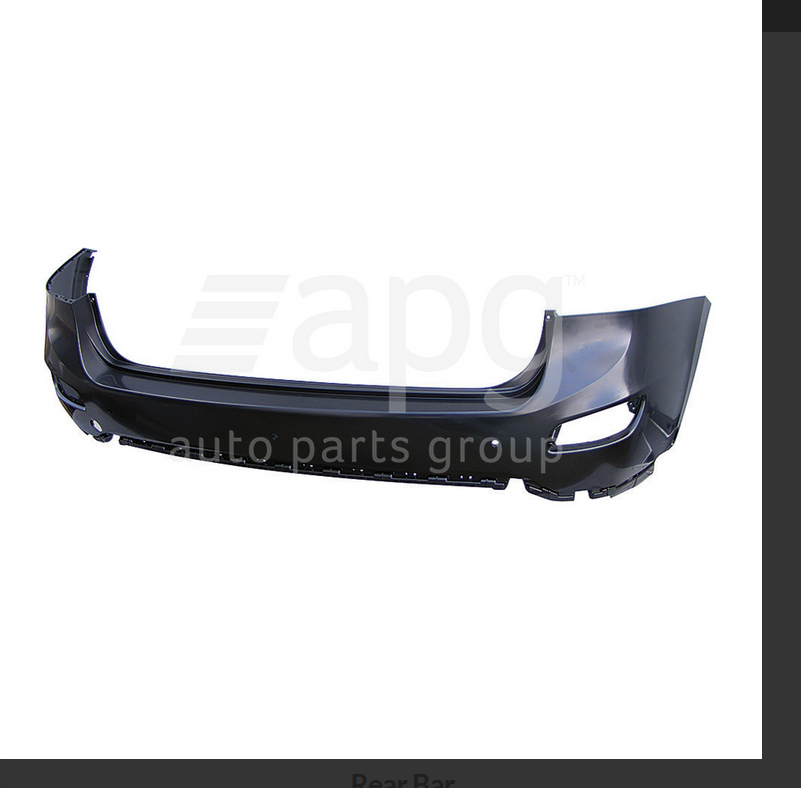 GENUINE REAR BUMPER BAR FOR HYUNDAI SANTA FE 9/2009-7/2012