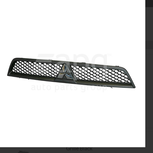 GENUINE FRONT GRILLE FOR MITSUBISHI LANCER 9/11-3/14 4-DR/5-DR BLACK ES/PLATINUM