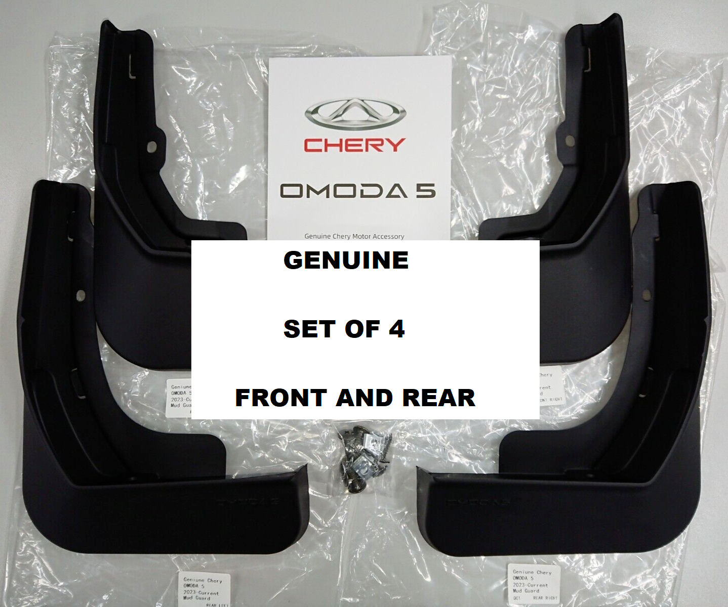 GENUINE Mud Flap Set OF-4 FOR Chery Omoda 5 2023-ON