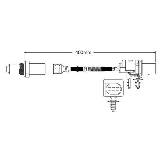 NEW Exhaust O2 Oxygen Sensor FOR Ford: Falcon (FG/FGX 2.0L EcoBoost),
